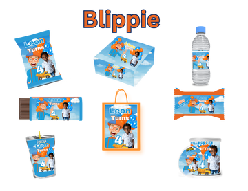 Blippie- Inspired Editable Template Bundle