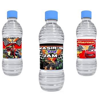 💧 Custom Water Bottle Labels