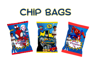 Custom Chip Bags – Personalized Party Favors