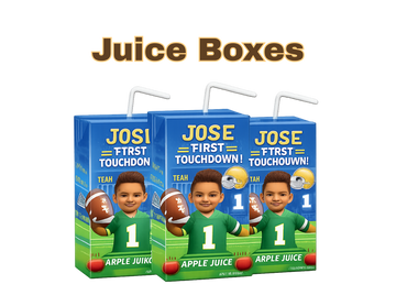 Custom Juice Boxes - Personalized Party Favors